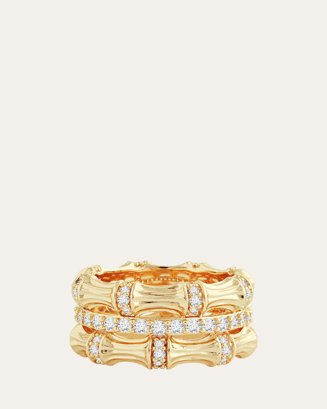 Bamboo Stack Ring